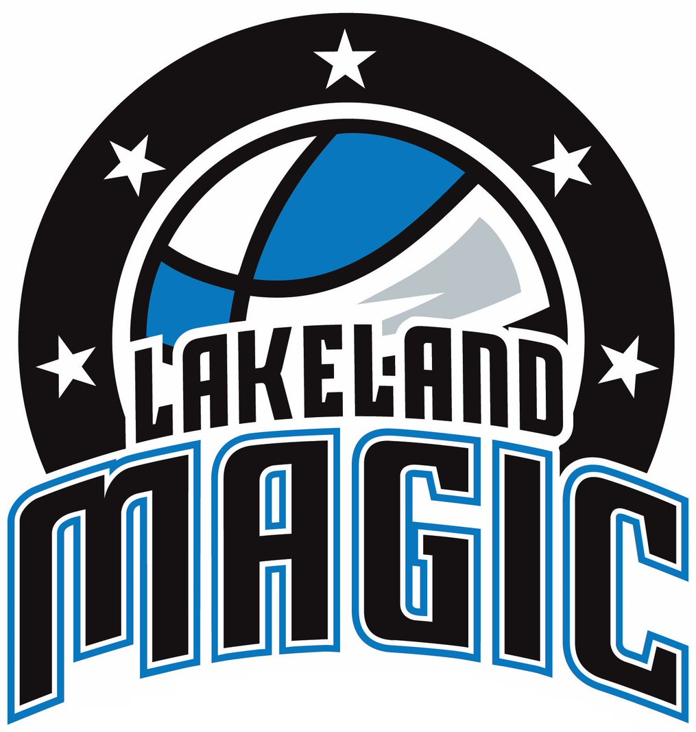 Lakeland Magic 2017-Pres Primary Logo iron on heat transfer